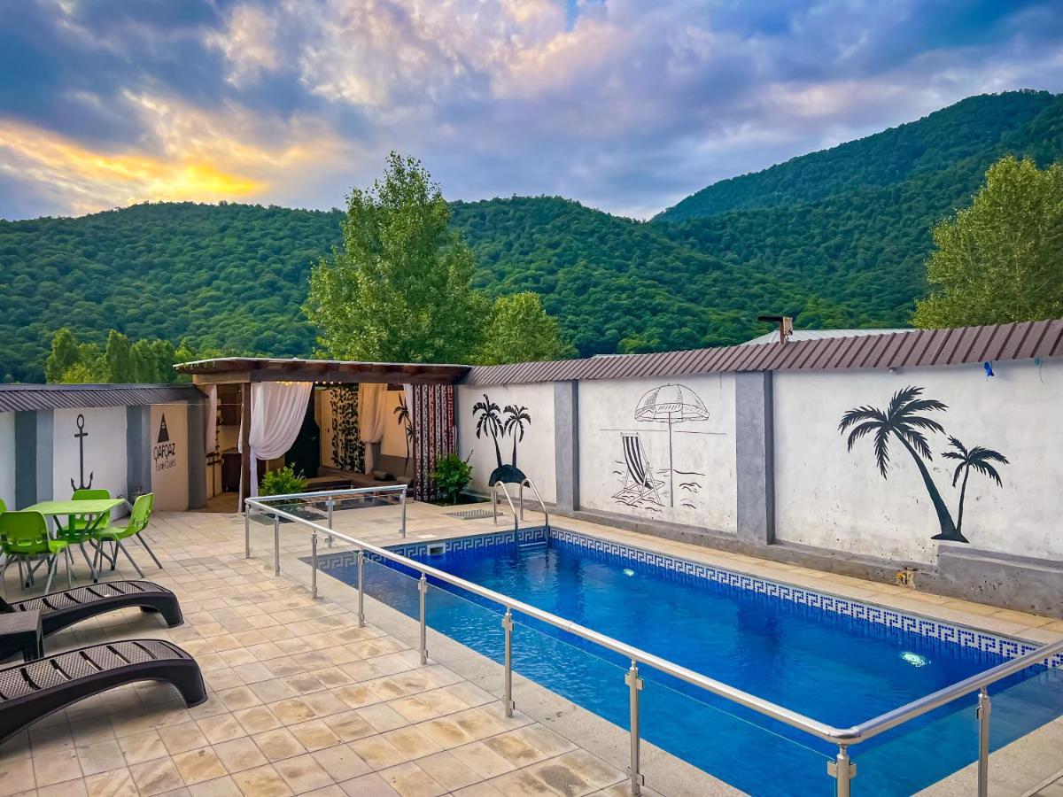 Qafqaz Family Chalet กาบาลา ภายนอก รูปภาพ