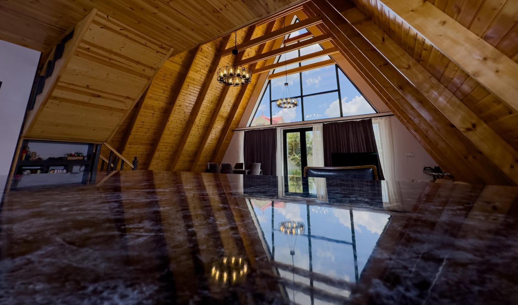 Qafqaz Family Chalet กาบาลา ภายนอก รูปภาพ