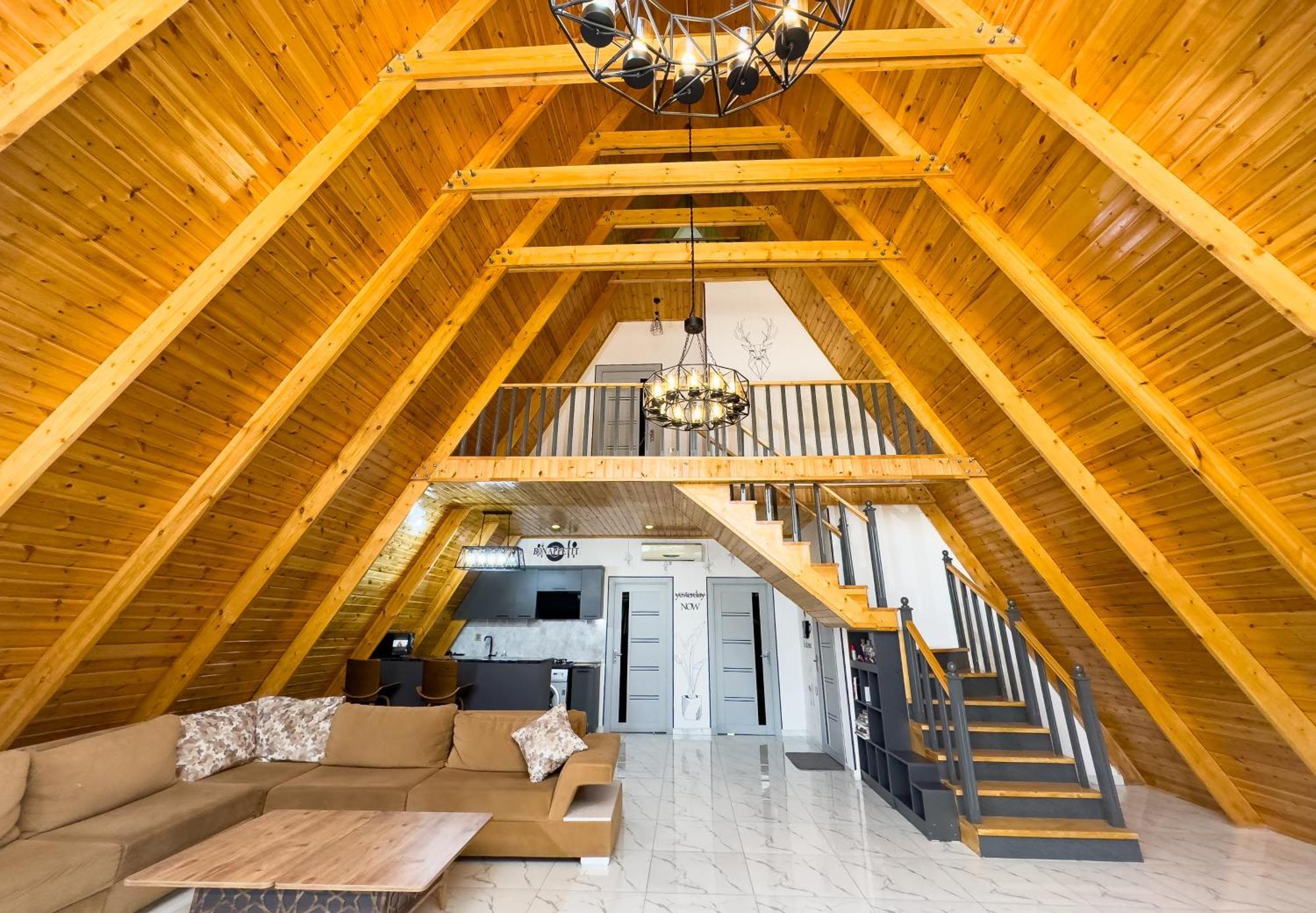 Qafqaz Family Chalet กาบาลา ภายนอก รูปภาพ