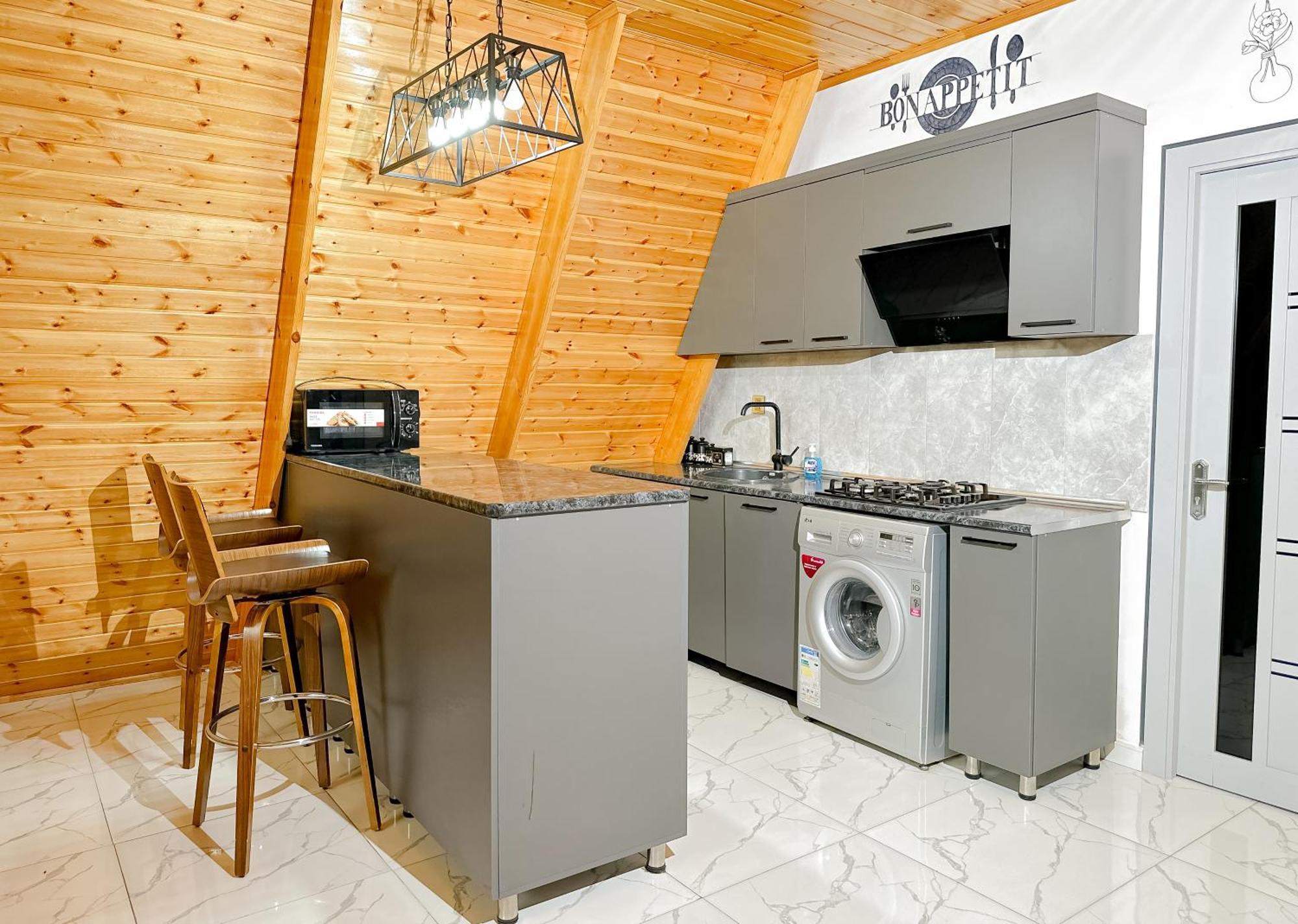 Qafqaz Family Chalet กาบาลา ภายนอก รูปภาพ