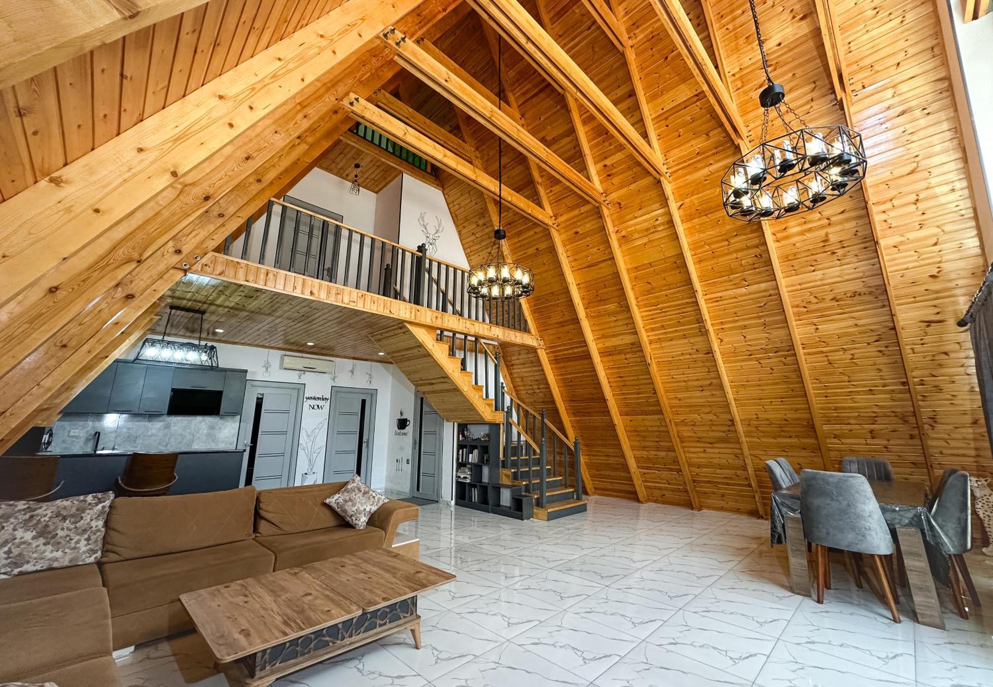 Qafqaz Family Chalet กาบาลา ภายนอก รูปภาพ